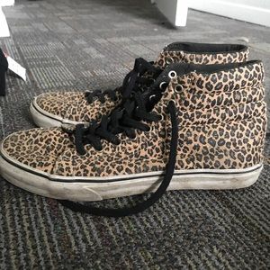 🐆Cheetah Vans High Tops🐆